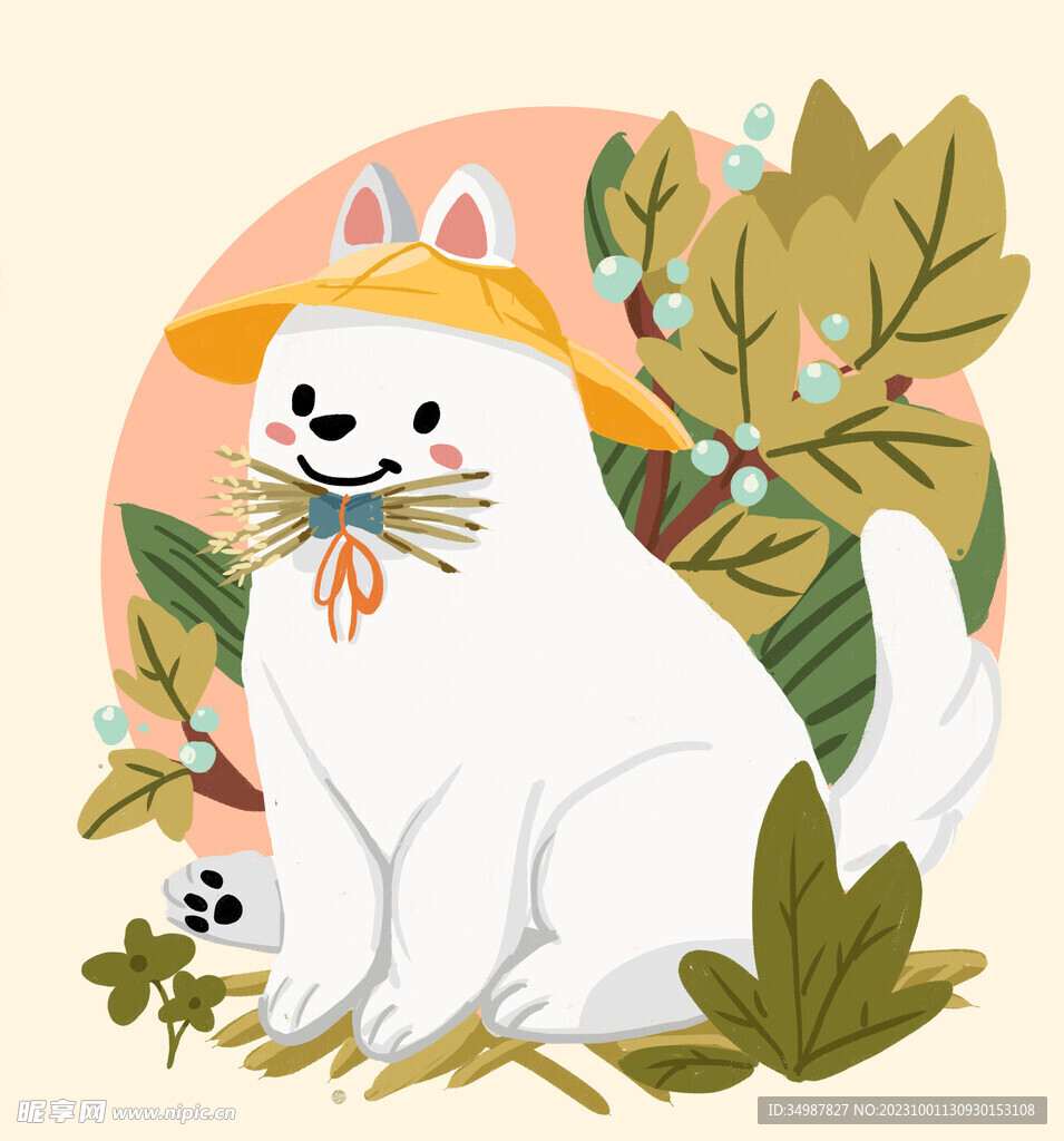小狗插画