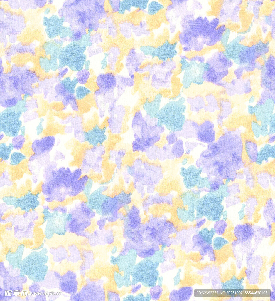 扎染花