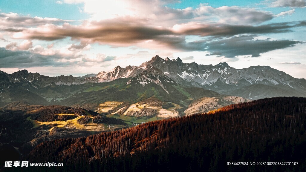山脉风景