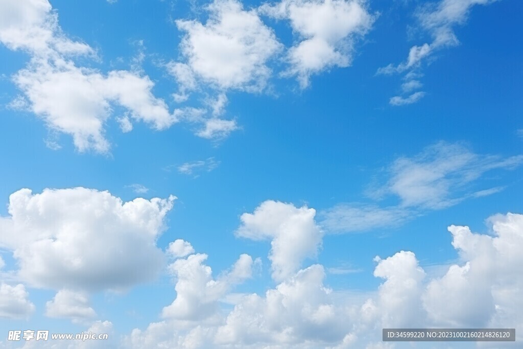 蓝天白云 