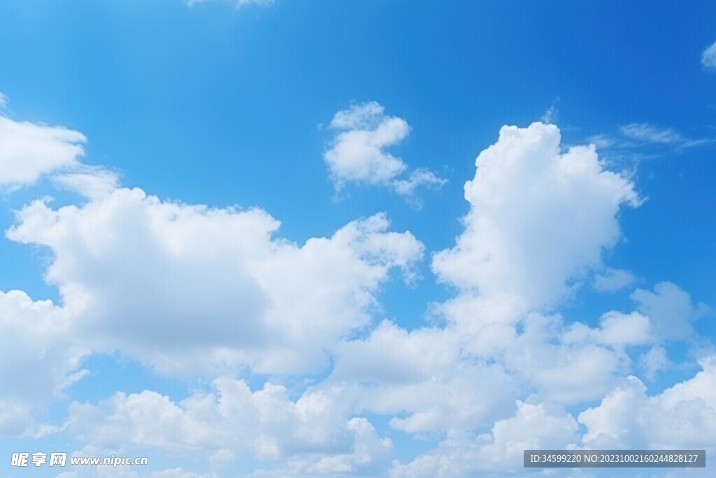 蓝天白云 
