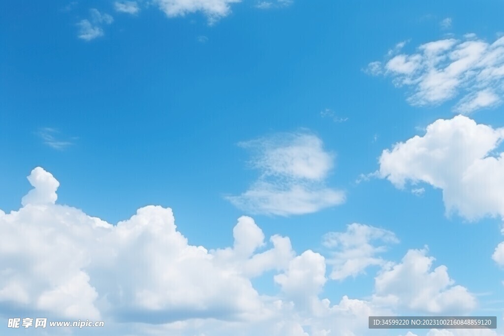 蓝天白云 