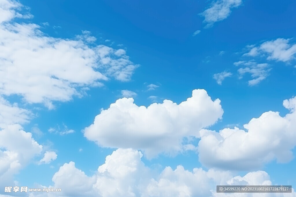 蓝天白云