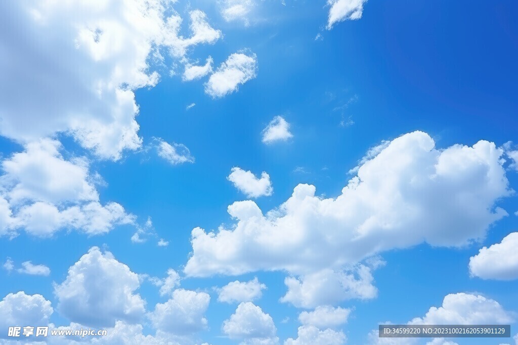 蓝天白云