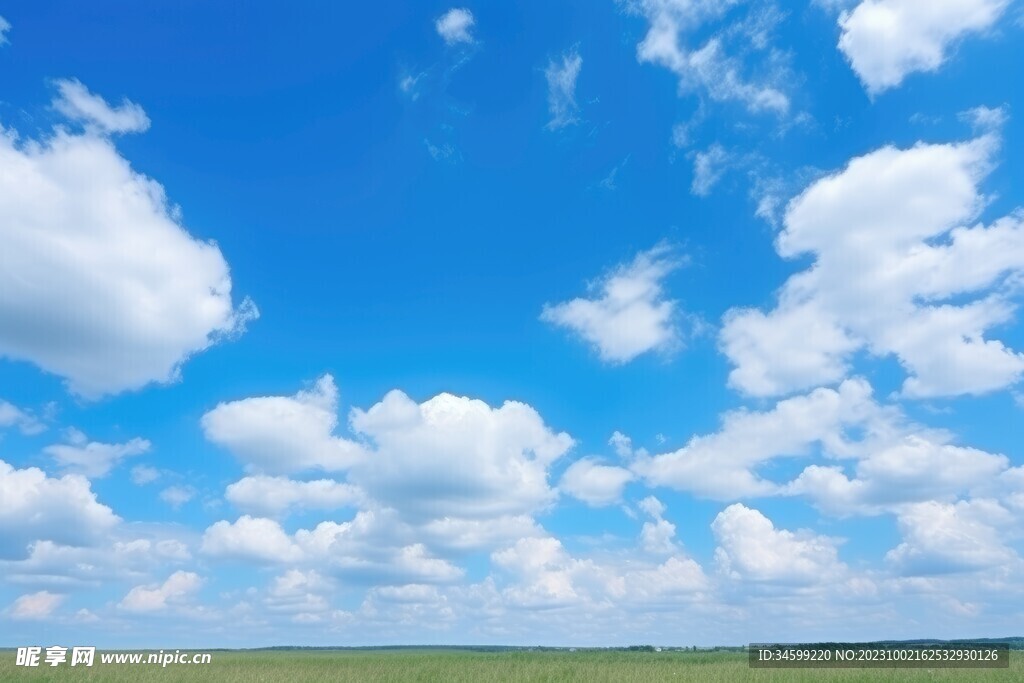 蓝天白云
