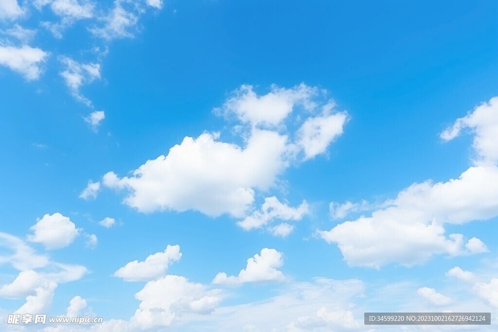 蓝天白云