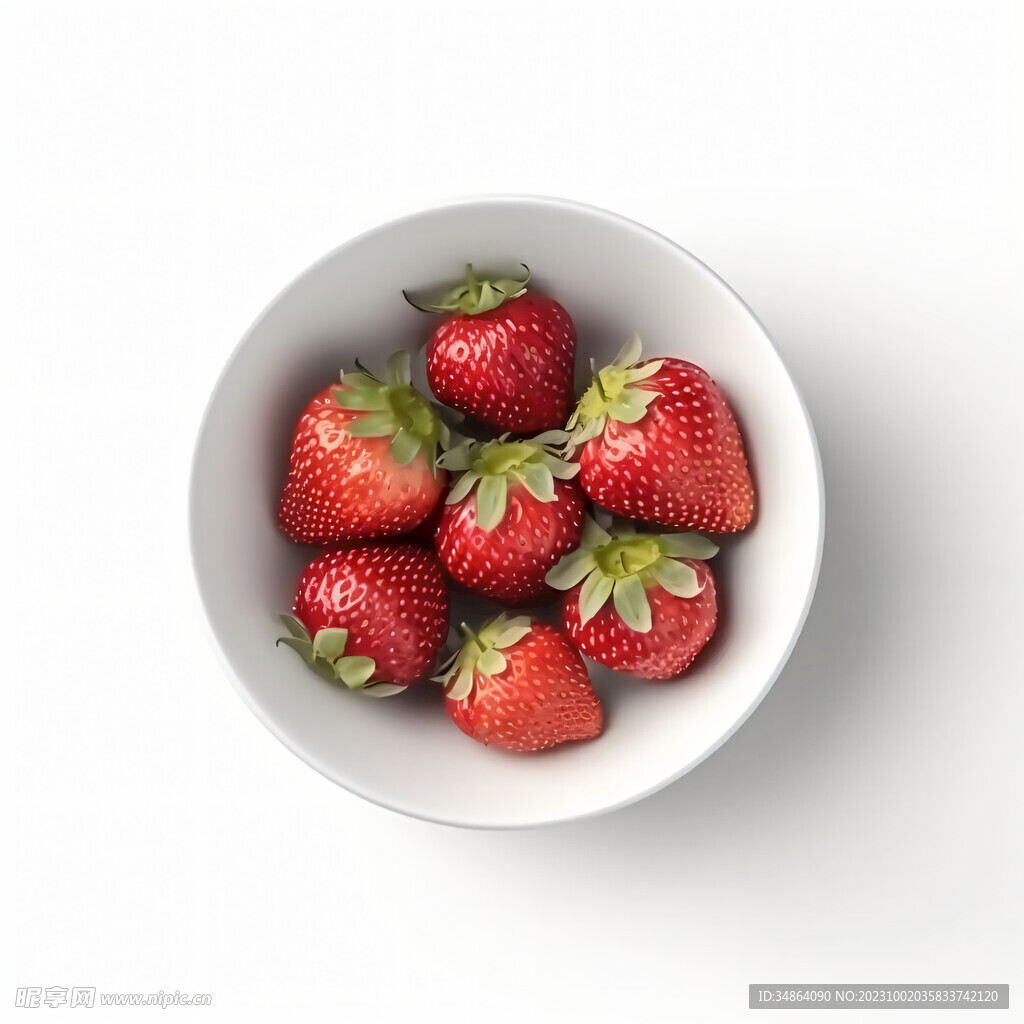 碗中的草莓