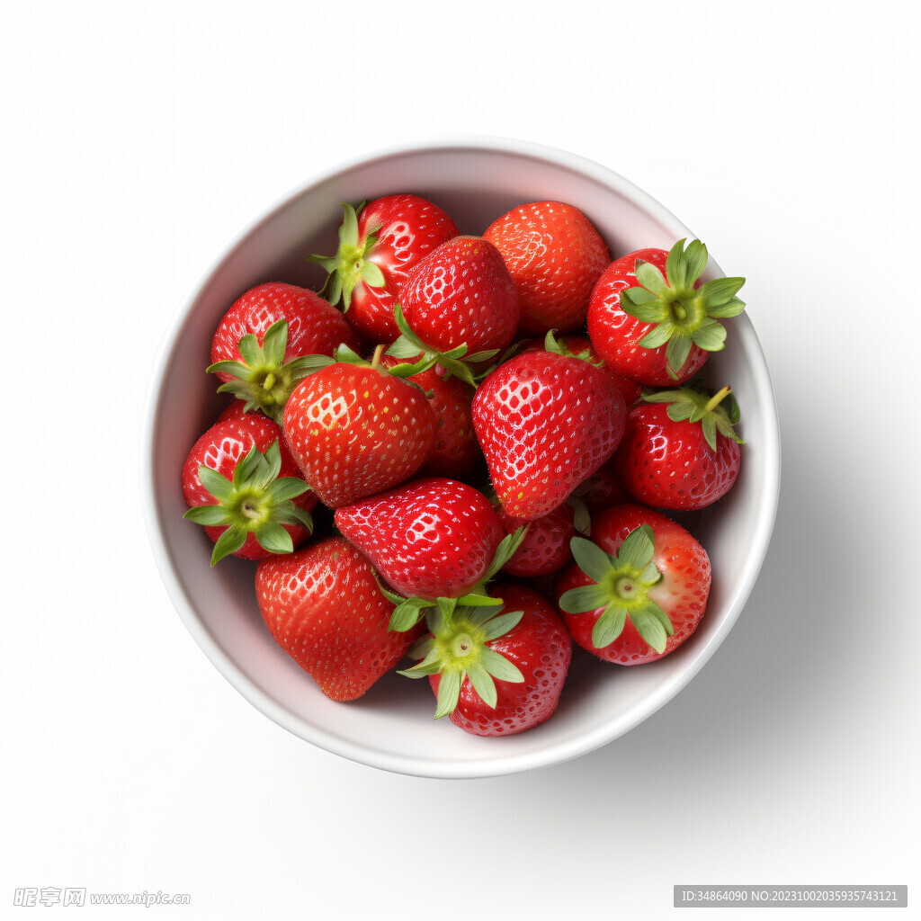 碗中的草莓