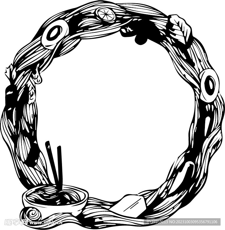 粉面蛋碗