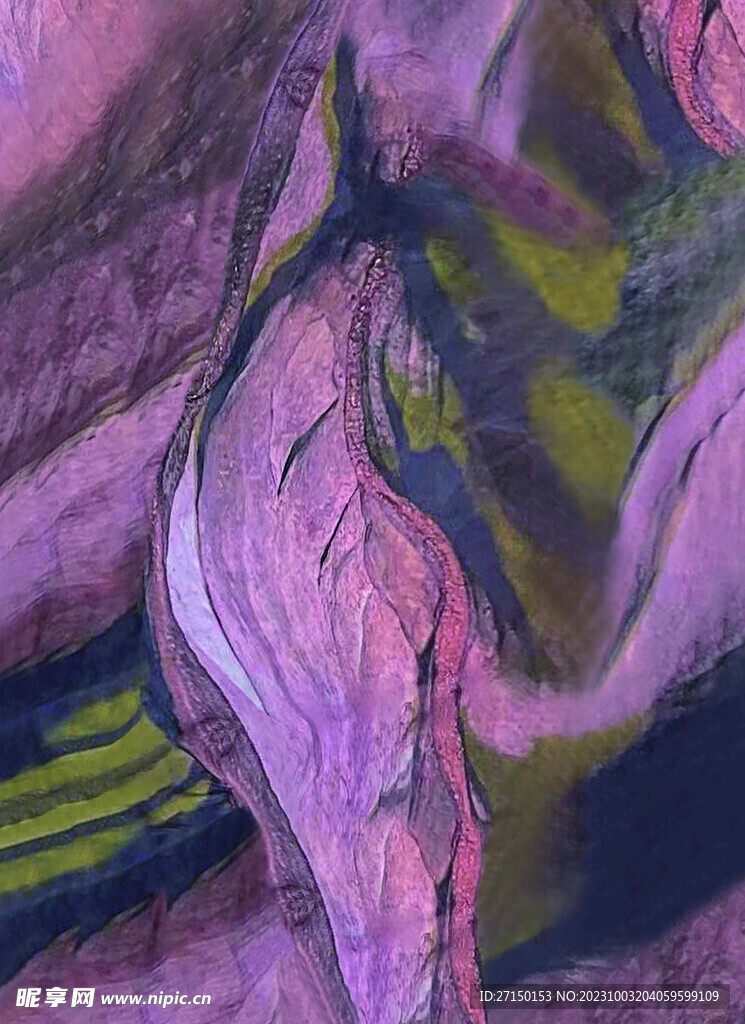 抽象扎染