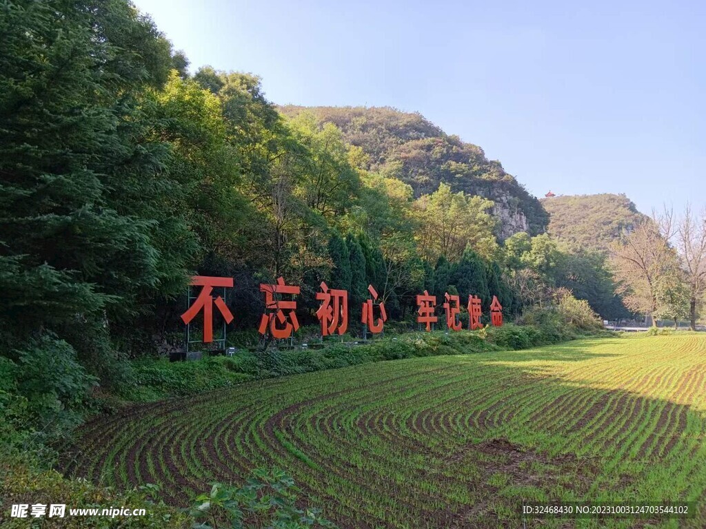 田野中风景