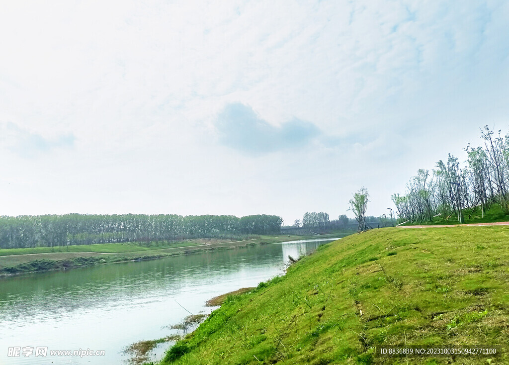 河边风景