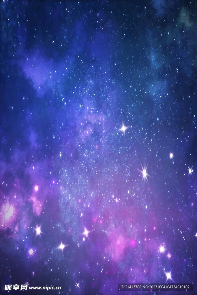 浪漫璀璨星空 