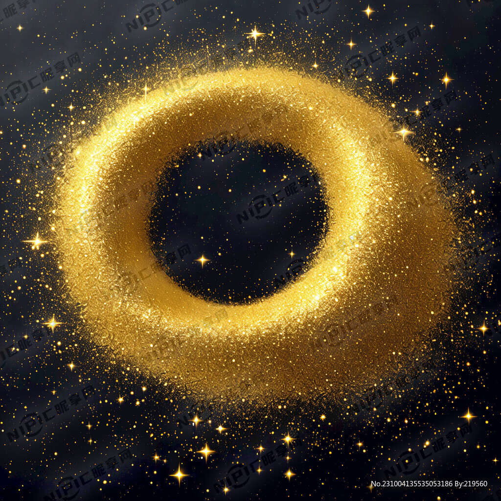 洒金 星空