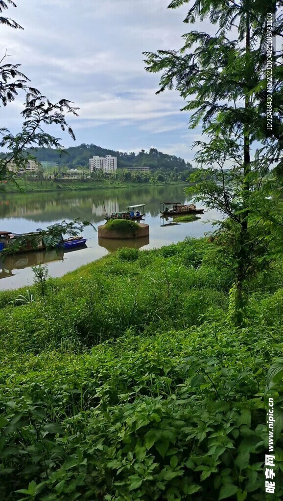 公园一角风景