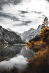 山水秋林风景