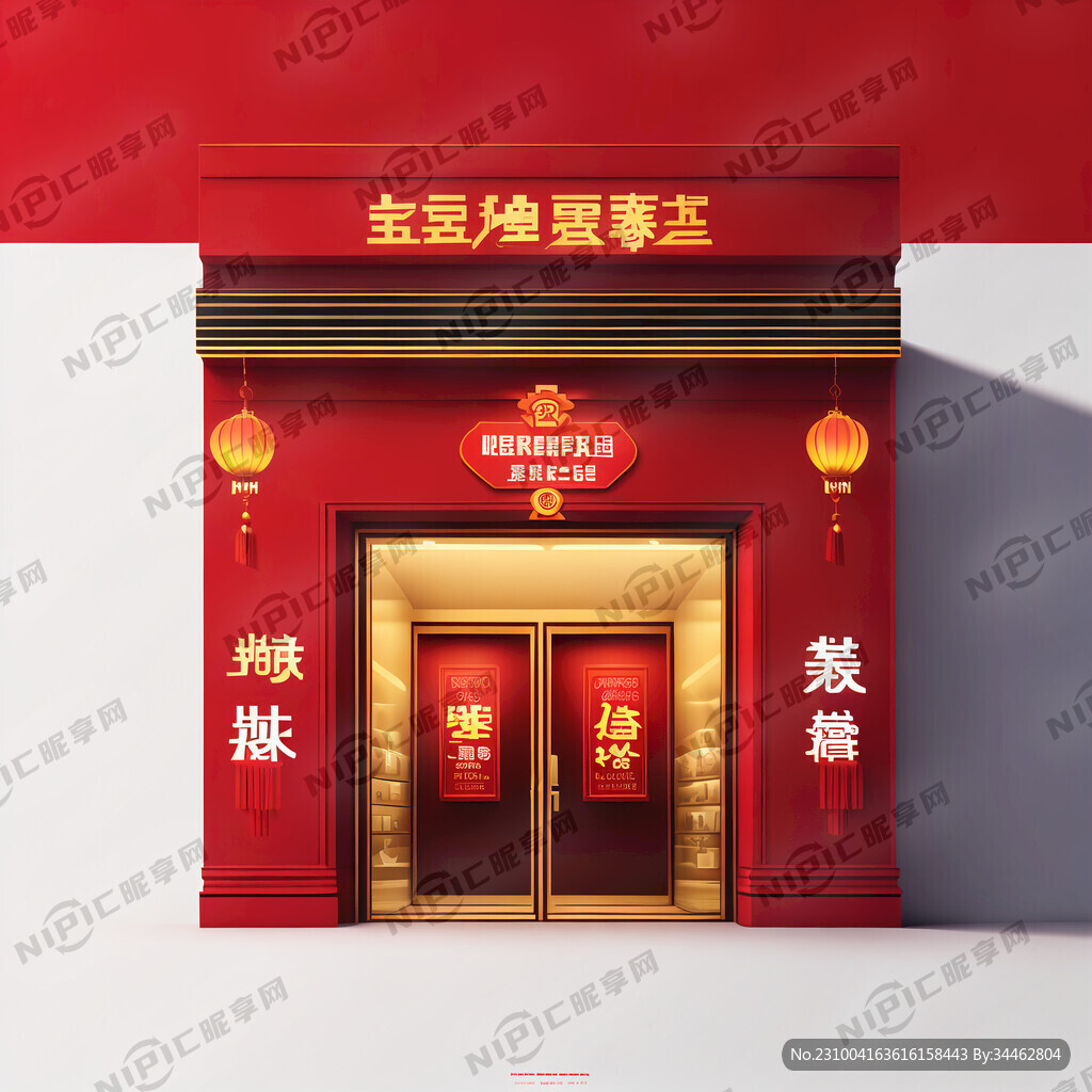 广告创意门头店面鸿鼎广告鼎字纯