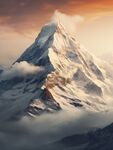 雪山 