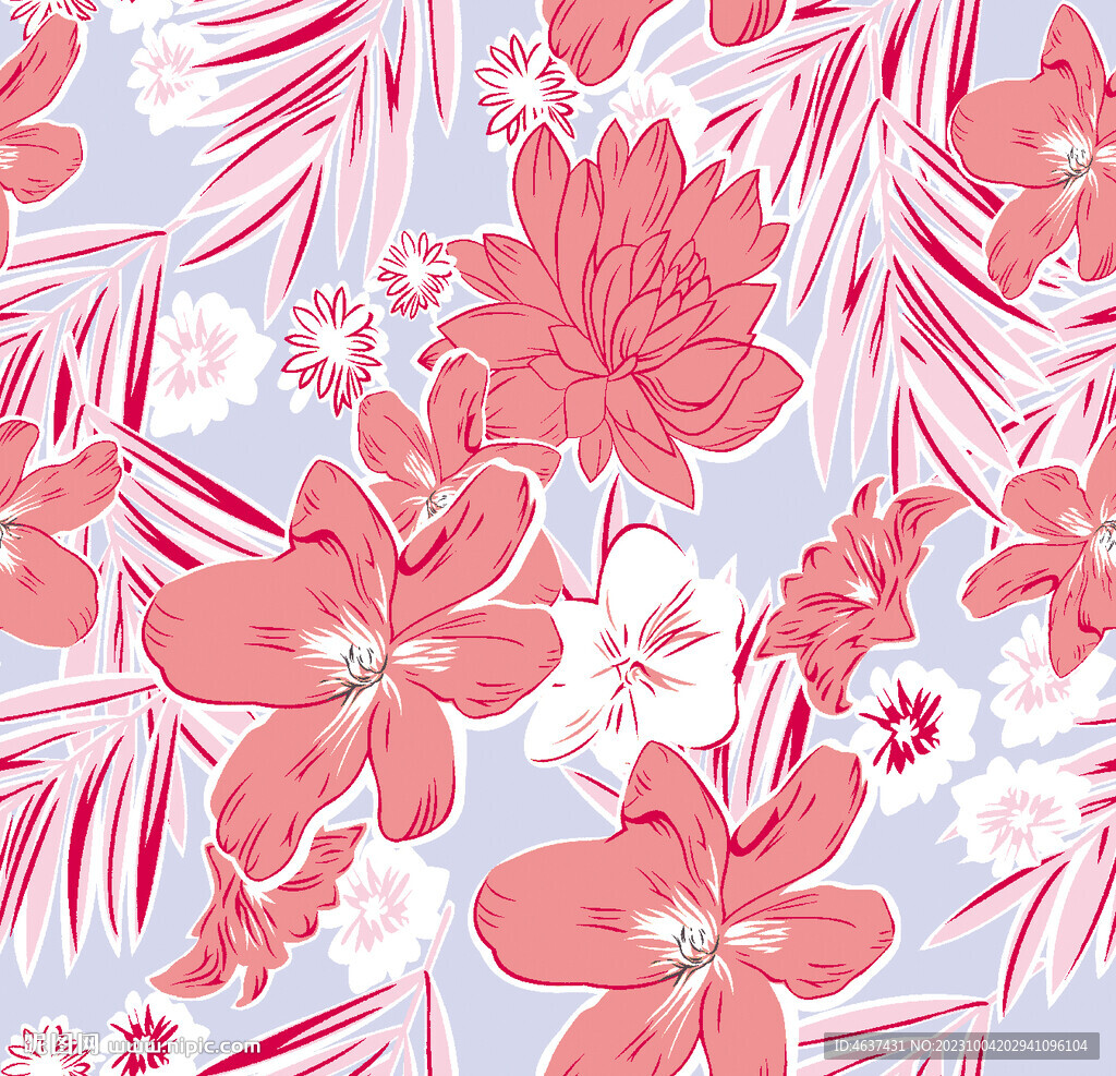 手绘花