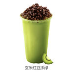 玄米红豆抹绿