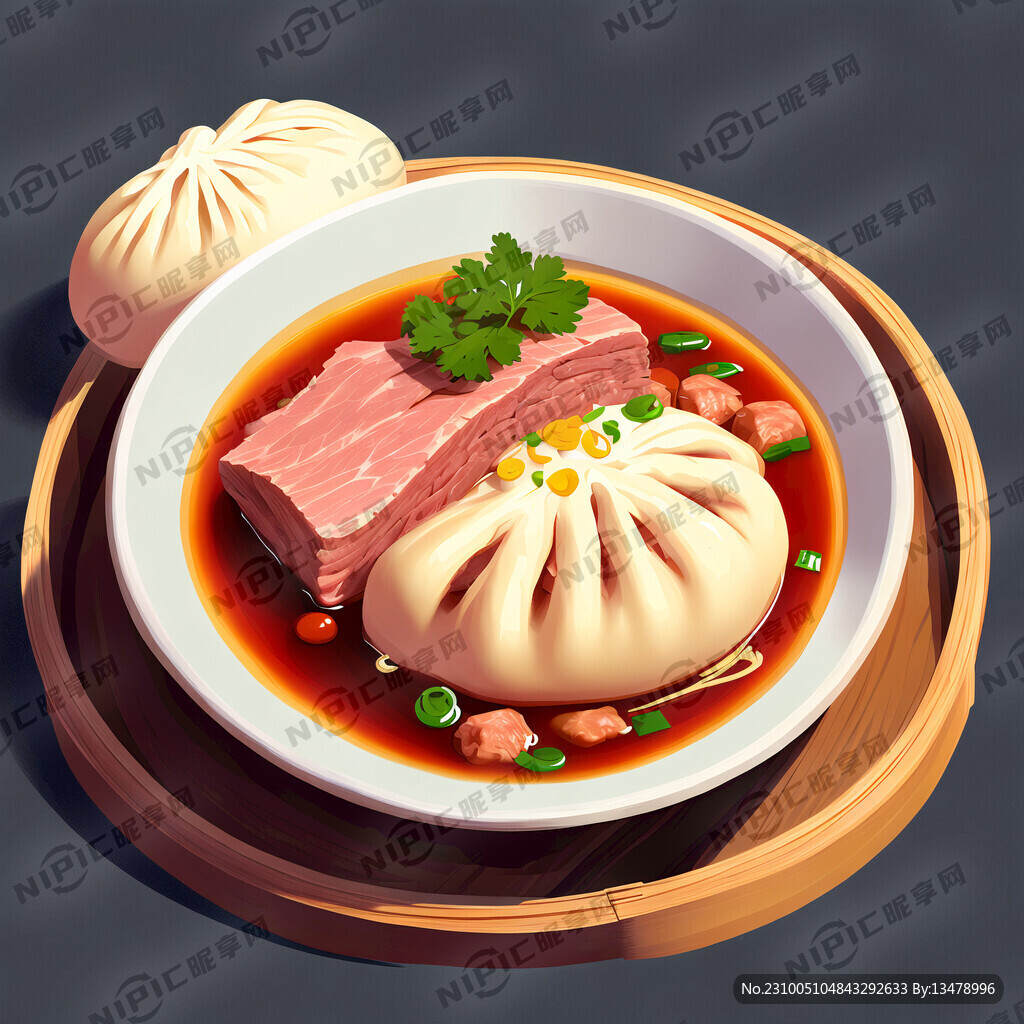猪肉馅 大包子 整块猪腿肉
