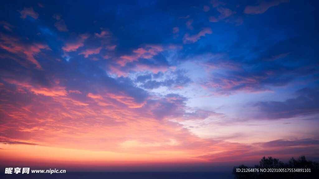 蓝色天空