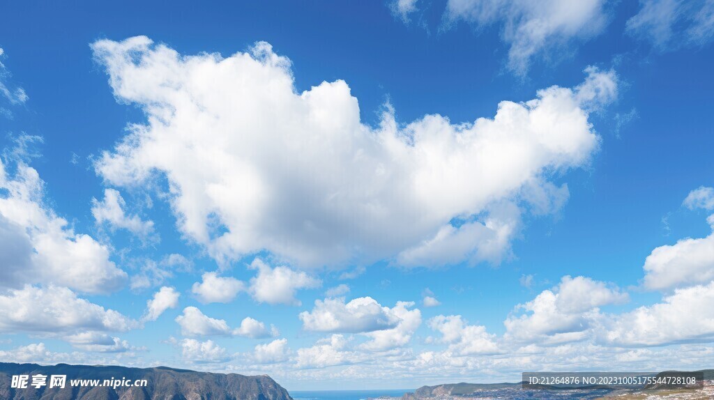 蓝色天空