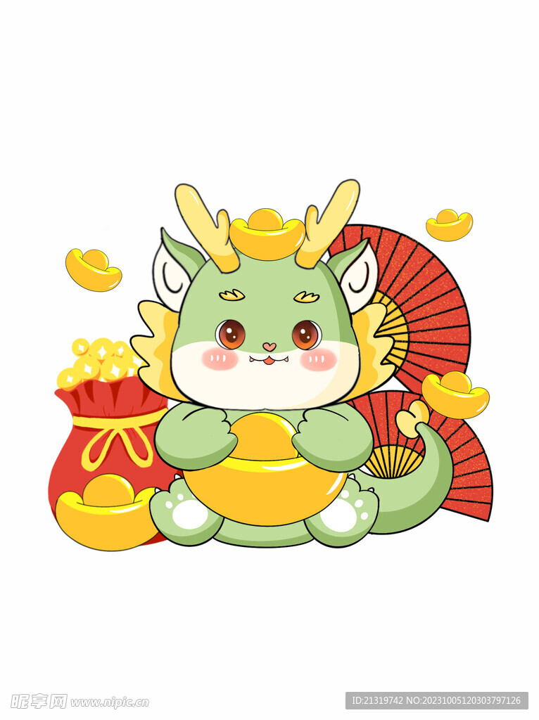 可爱Q版龙