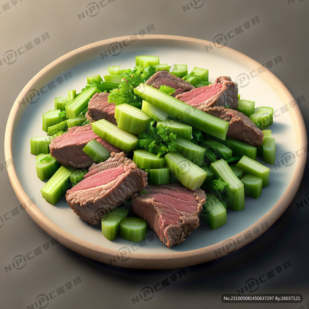 芹菜炒牛肉