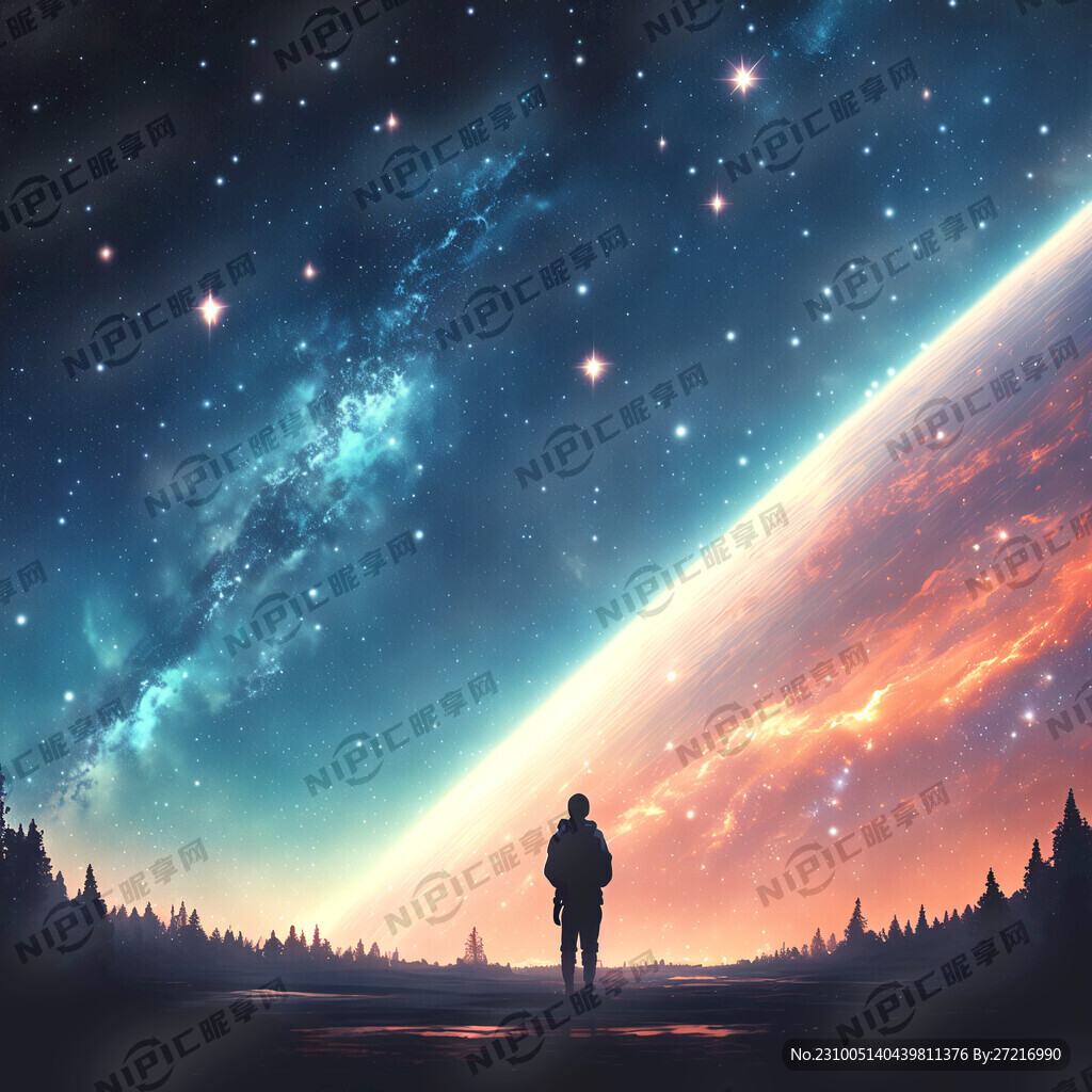 星空 宇宙 一望无际
