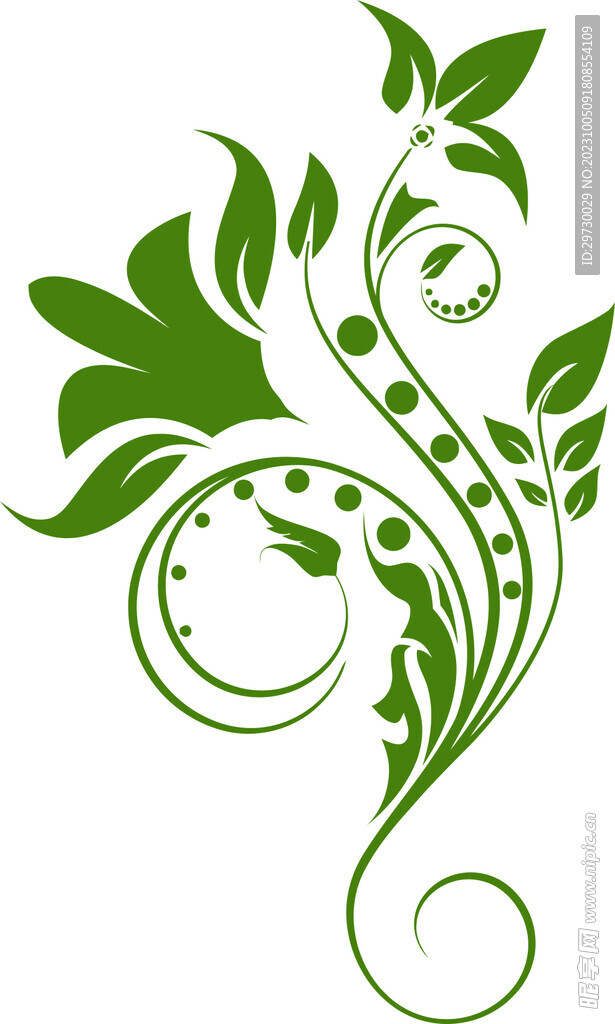 绿色盎然