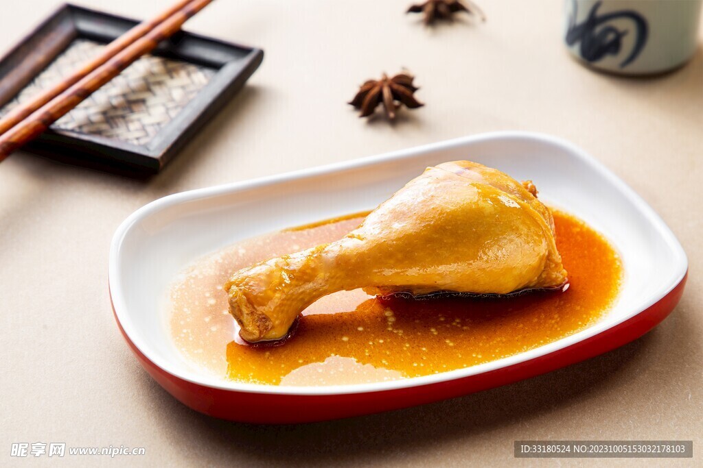 卤鸡腿
