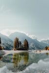 山水湖景