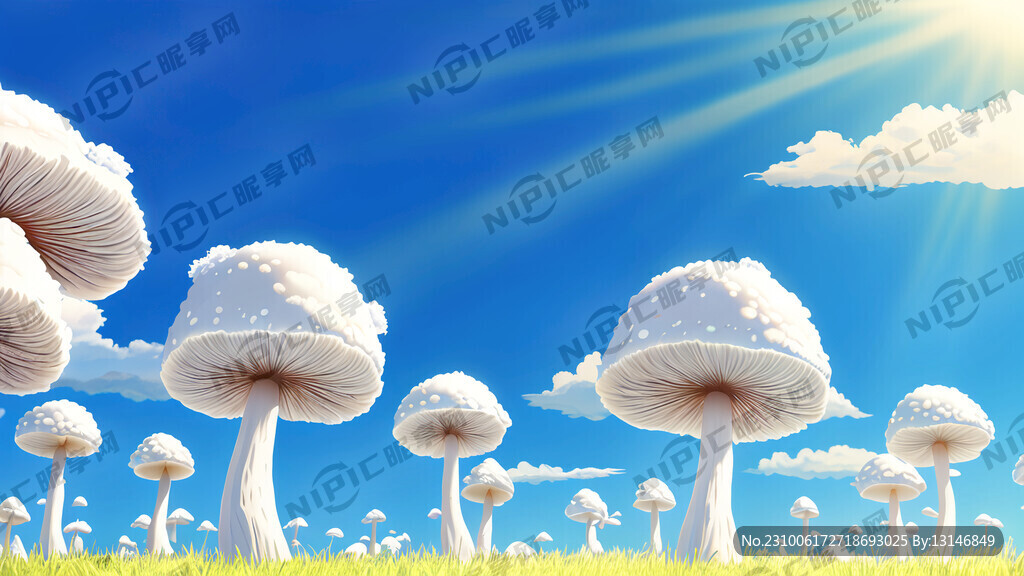 蓝天白云 白蘑 白蘑 白蘑