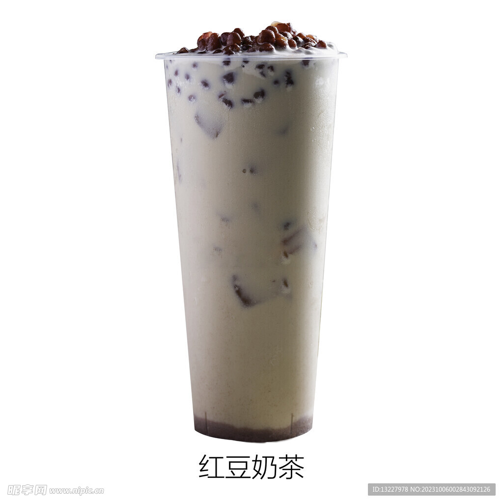 红豆奶茶