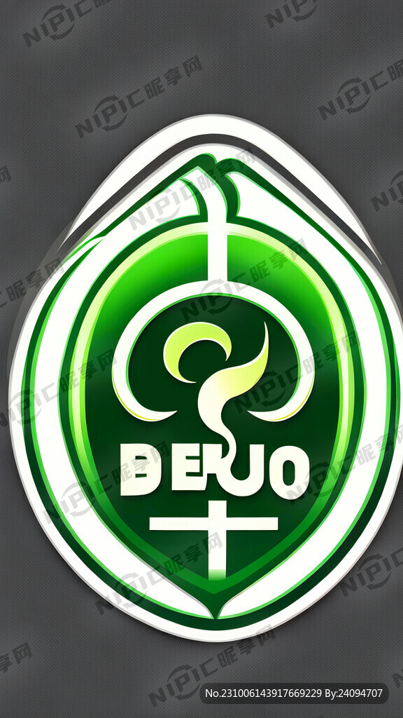 徽字商标 主体绿色 亲民接地气