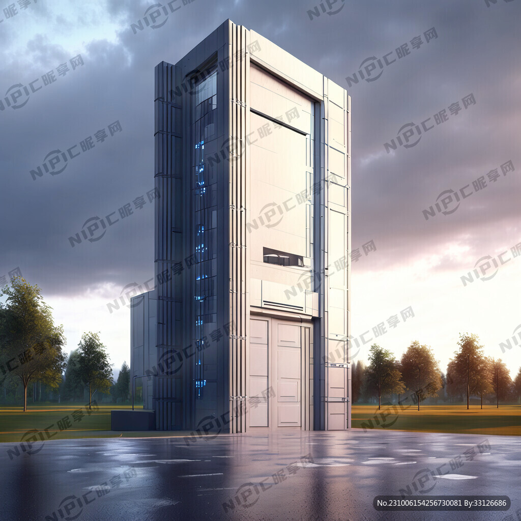 大门门楼现代科技