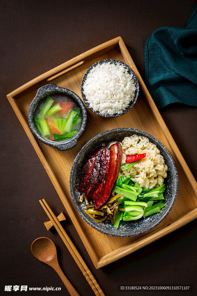 把子肉套餐饭