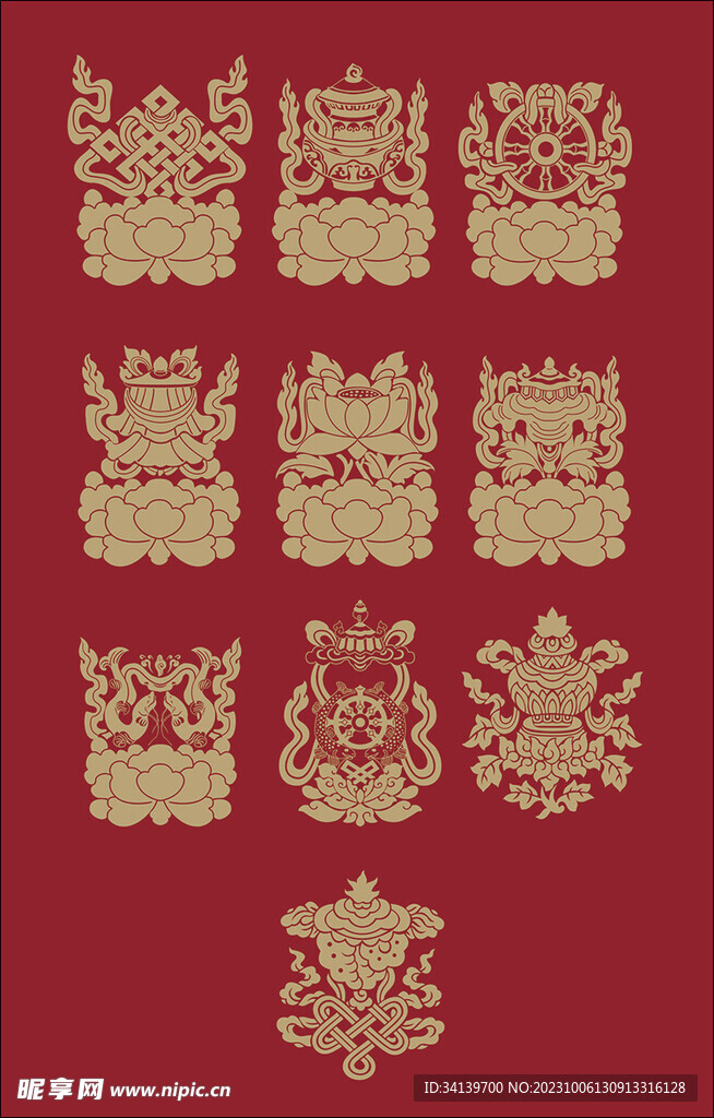 古典图案 