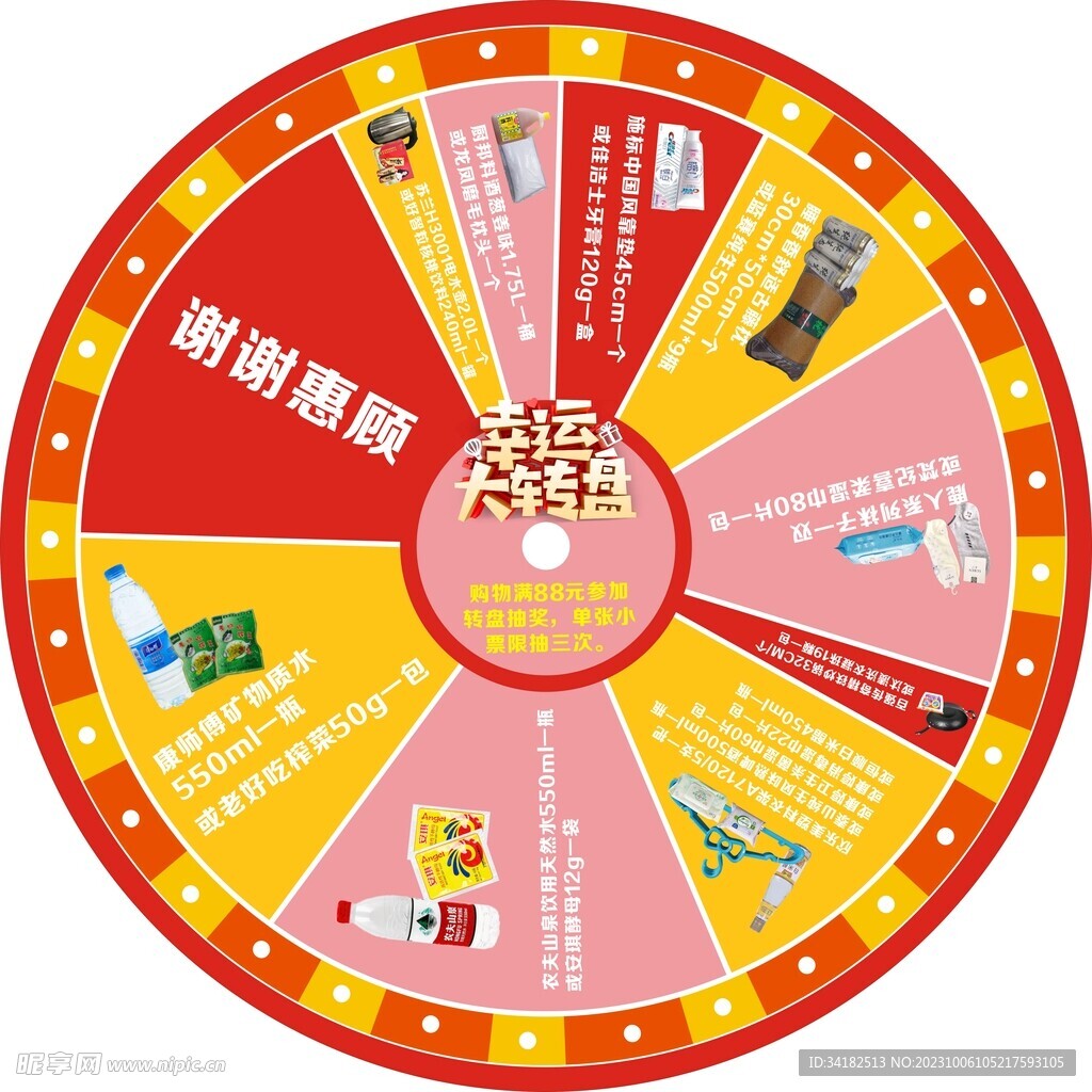 抽奖转盘