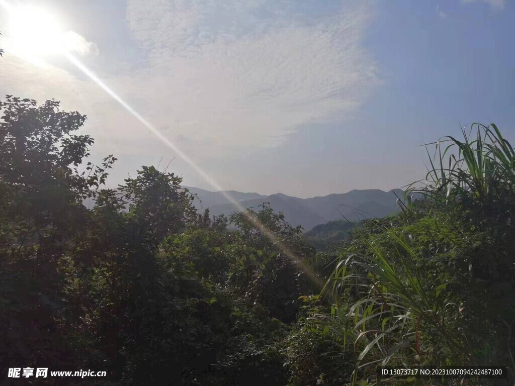 五磊寺的山