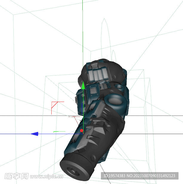 C4D模型 机械手 