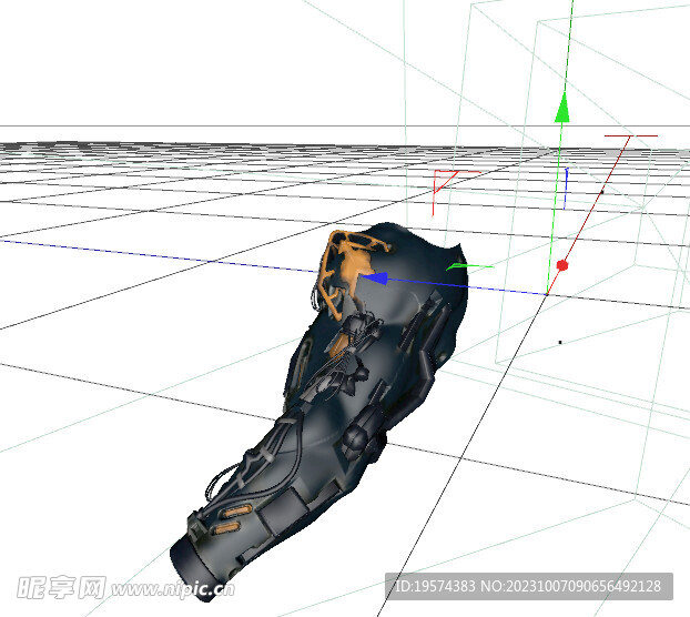 C4D模型 机械手 