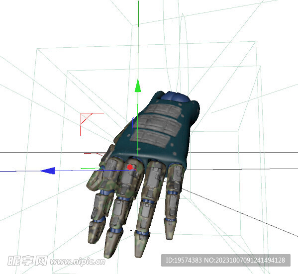 C4D模型 机械手  