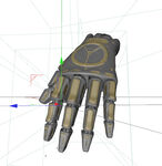C4D模型 机械手 
