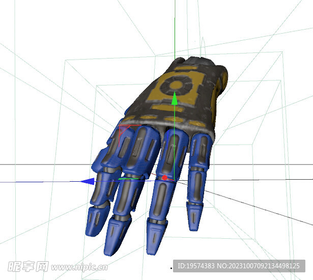 C4D模型 机械手 