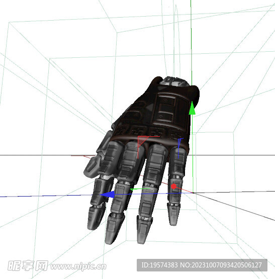 C4D模型 机械手  