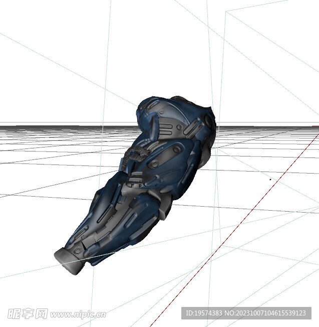  C4D模型 机械手 