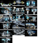 C4D模型 科幻建筑