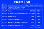 工程概况公示牌